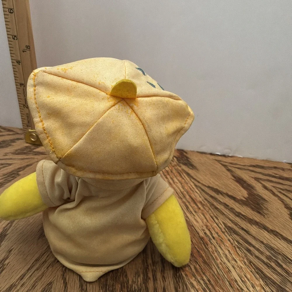 Yellow Duck Wearing Rain Jacket Stuffed‎ Animal